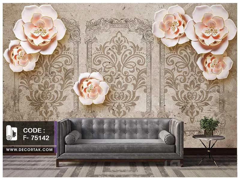 پوستر دیواری گل کد F-75142