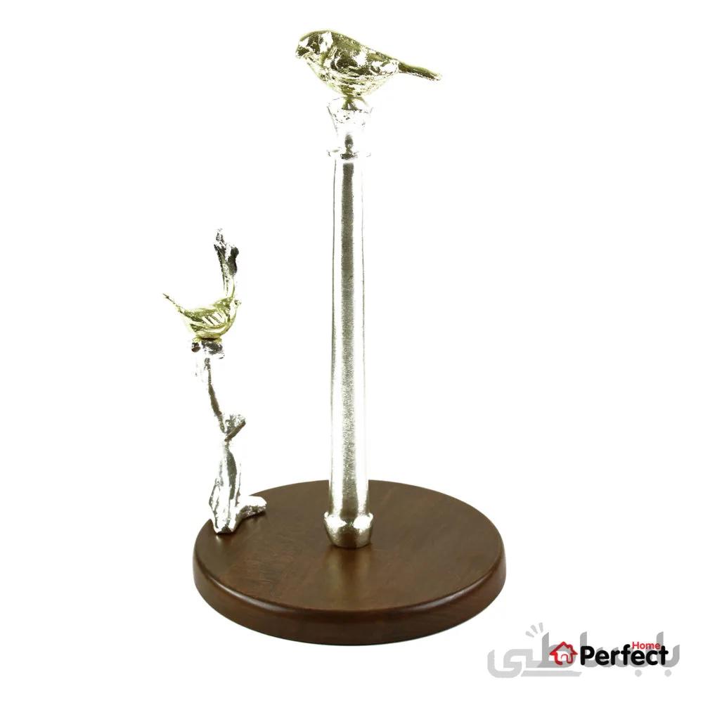 جای دستمال رول چوبی پاساری مدل PS1200