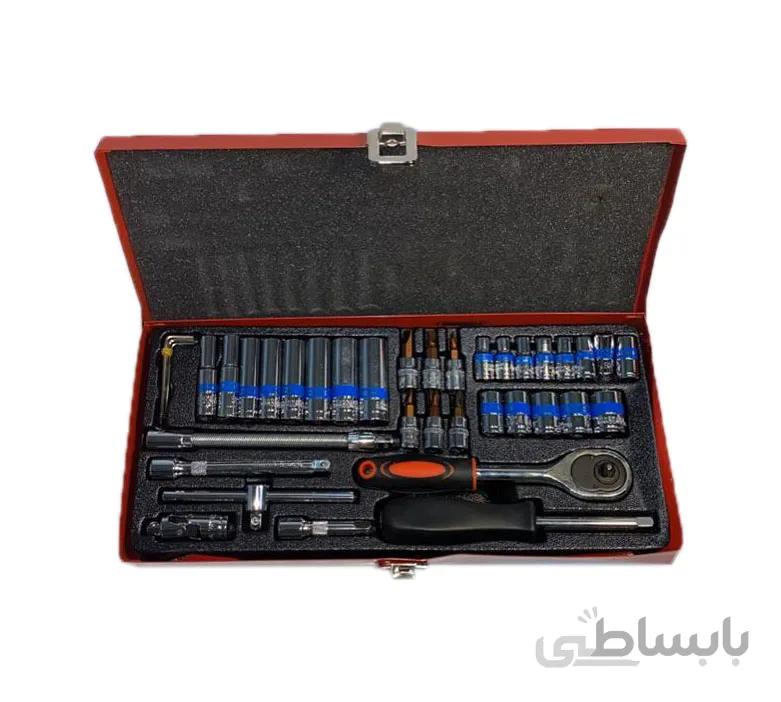 جعبه بکس 14 درايو 37 پارچ کوتاه بلند 6تا 14 TF