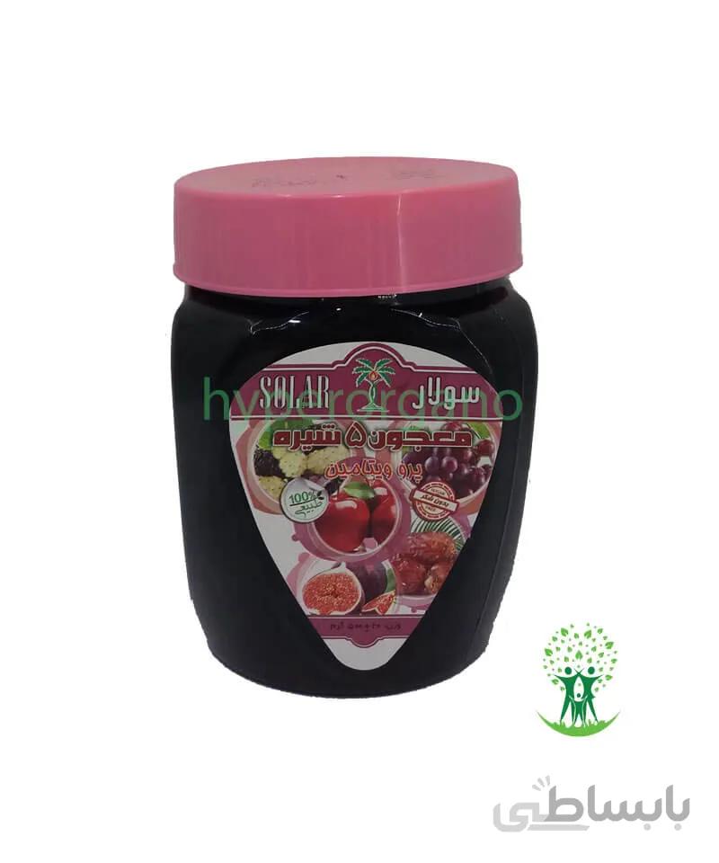 پنج شیره 500 گرمی سولار