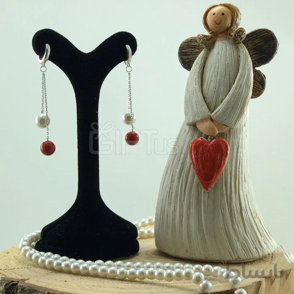 گوشواره نقره مرواریدخور