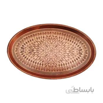 سینی مسی بیضی 21*31 توت کالا tootkala