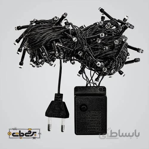 ریسه سوزنی نور مولتی بند مشکی