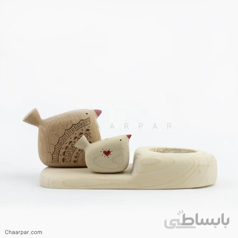جاشمعی پرنده با بچه