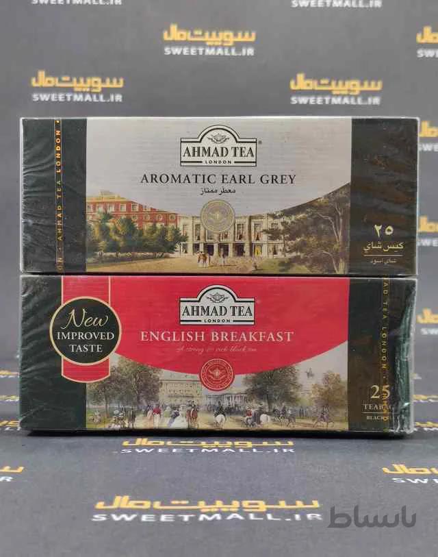 چای احمد انگلیسی تیبگ 25 عددی 50 گ Ahmad