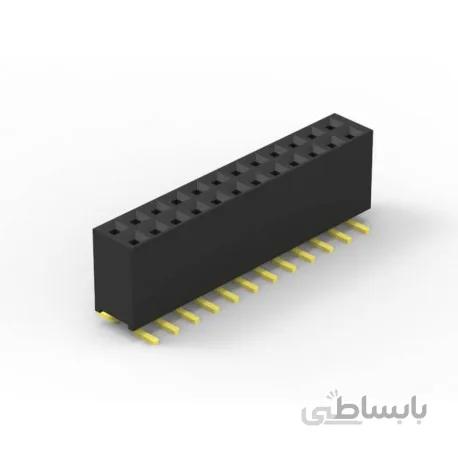 پین هدر مادگی 2x40 SMD 1.27mm