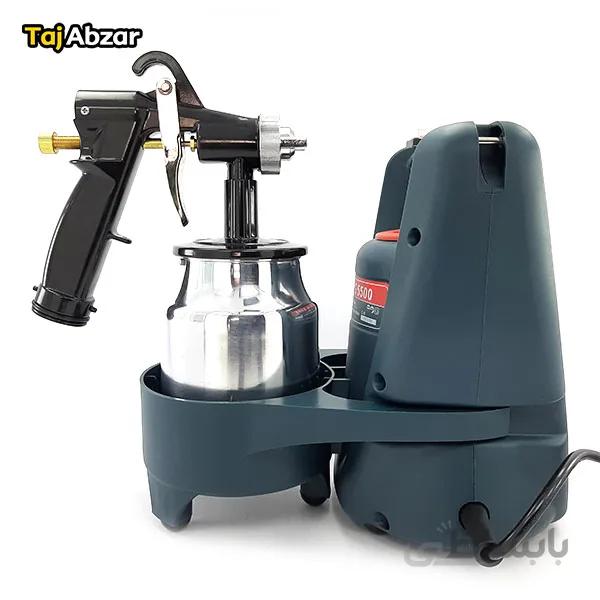پیستوله رنگ پاش برقی 500 وات الیت مدل SG5500 ا e&l spray gun SG5500