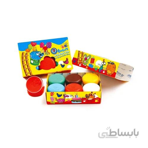 رنگ انگشتی ۶ رنگ آریا