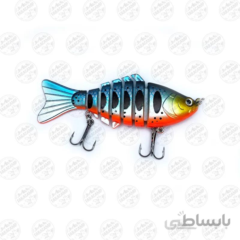 ماهی مصنوعی چند تکه 10 سانتی متر 23 گرم JM054 5