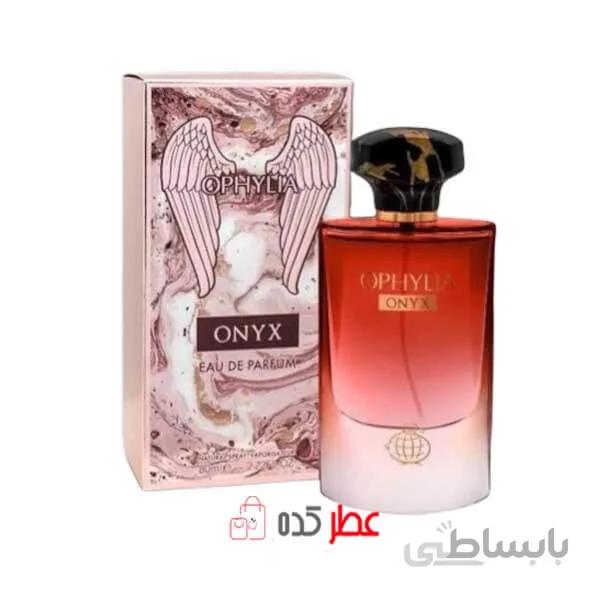 عطر زنانه فراگرنس ورد Ophylia Onyx حجم 80 میل پاکو رابان المپیا اونیکس