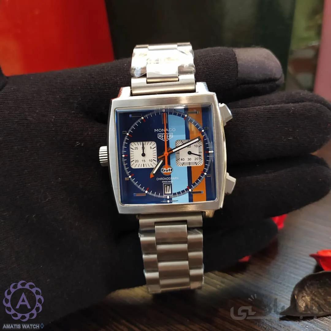 ساعت مچی مردانه تگ هویر موناکو مدل Tagheuer Monaco 3256M