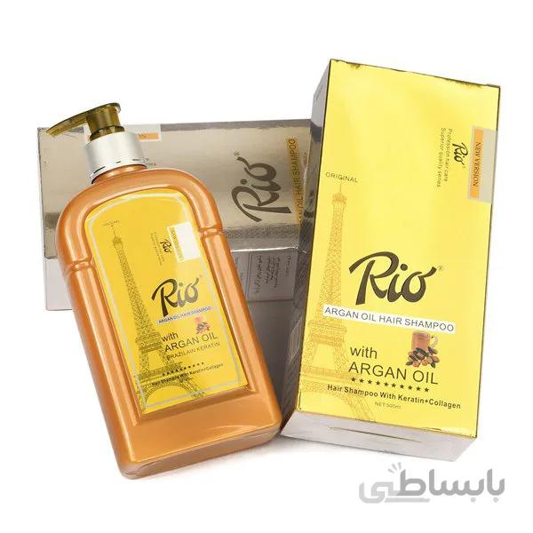 شامپو روغن آرگان بدون سولفات ریو Rioمدل ARGAN OIL 500 میلی لیتر