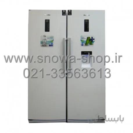 یخچال فریزر دوقلو دیپوینت مدل NR14D5I W و NF14D5I W سفید