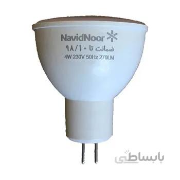 لامپ هالوژن 4وات اپتنیک نوید نور