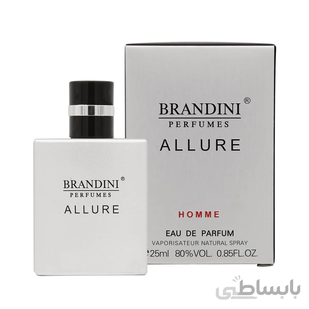 عطر جیبی مردانه برندینی مدل Allure حجم 25 میل