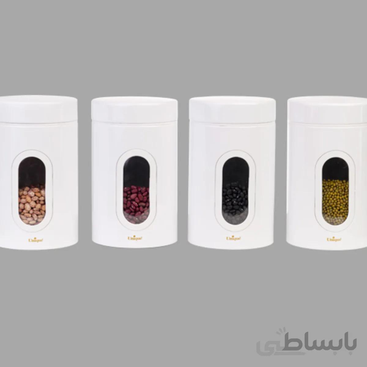 قوطی پنجره دار سفید یونیک مدل 5985