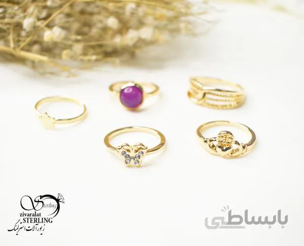 پک انگشتر زنانه کد 5599