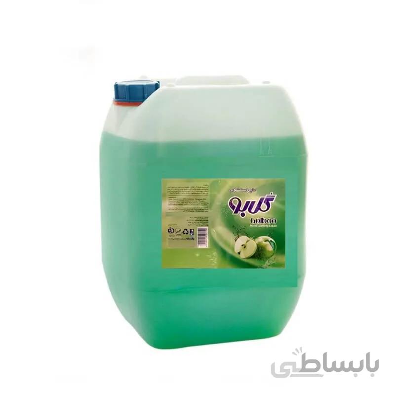 مایع دستشویی گل بو مدل گالنی با رایحه سیب حجم 20 لیتر
