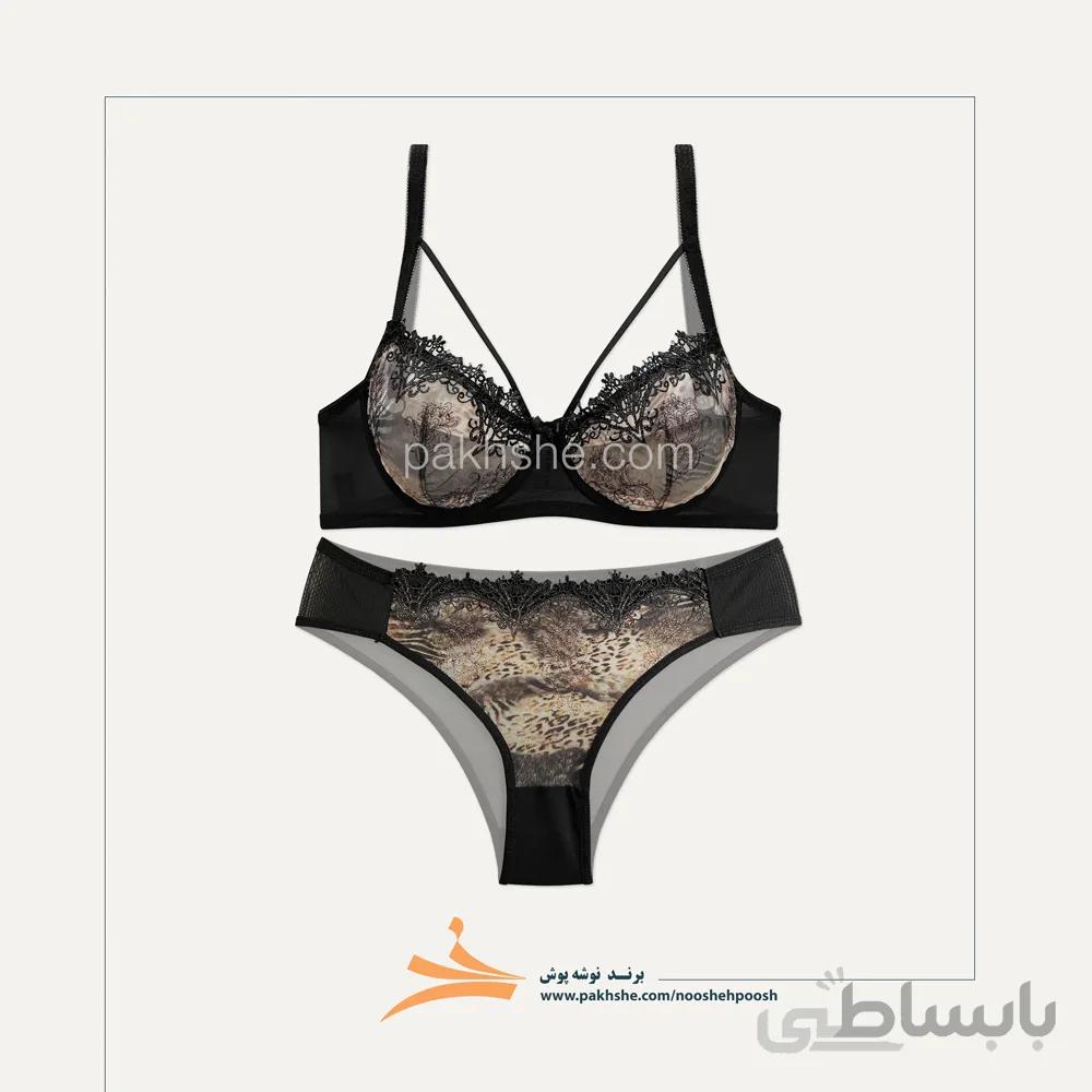 ست پلنگی هارنس دار برند نوشه پوش کد 56001