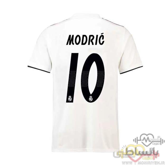 پیراهن ورزشی رئال مادرید مدل Modric18/19
