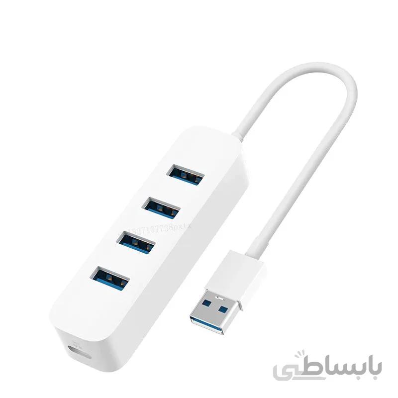 هاب 4 پورت USB3.0 شیائومی مدل XMFXQ01QM