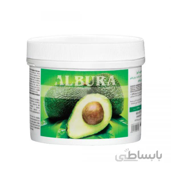 ماسک مو روغن آووکادو آلبورا حجم 550 میل