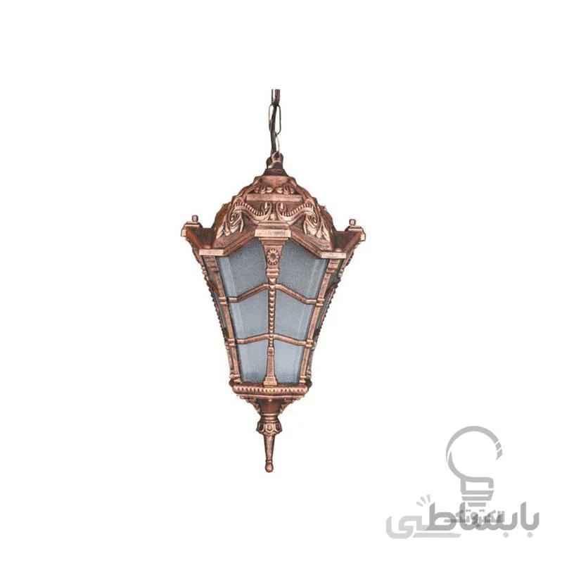 چراغ آویز مدل وستا کوچک تکشیدفام