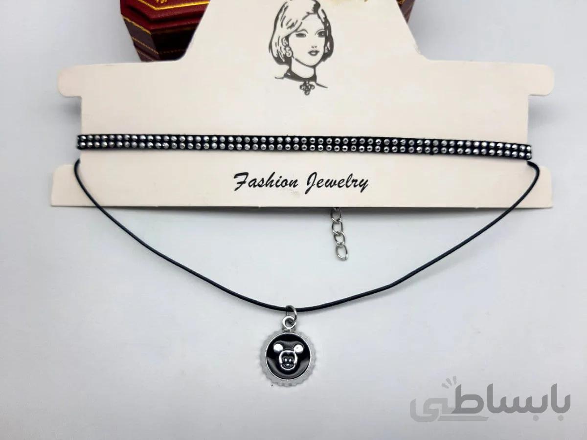گردنبند چوکر با آویز میمون بامزه
