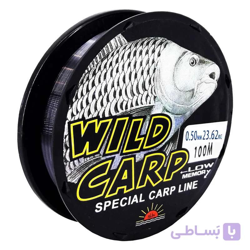 نخ ماهیگیری وایلد کارپ مدل 4C-p سایز 0.50 میلی متر