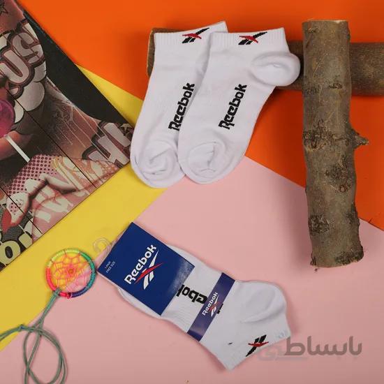 جوراب نیم ساق ریبوک سفید