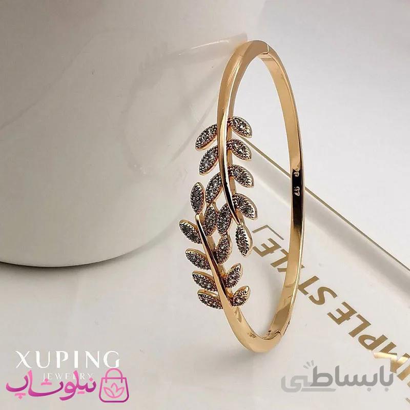 تک پوش زنانه ژوپینگ طرح شاخه برگ کد 1016