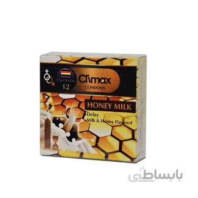 کاندوم مدل هانی میلک کلایمکس 3 عددی ا CLIMAX condom