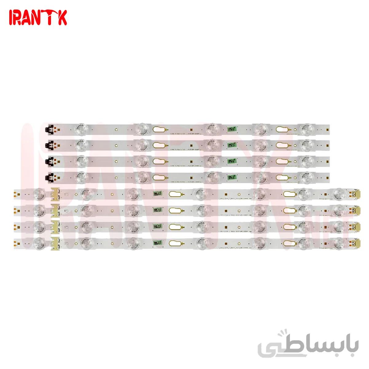 بک لایت 43 اینچ سامسونگ 43KU و 43MU