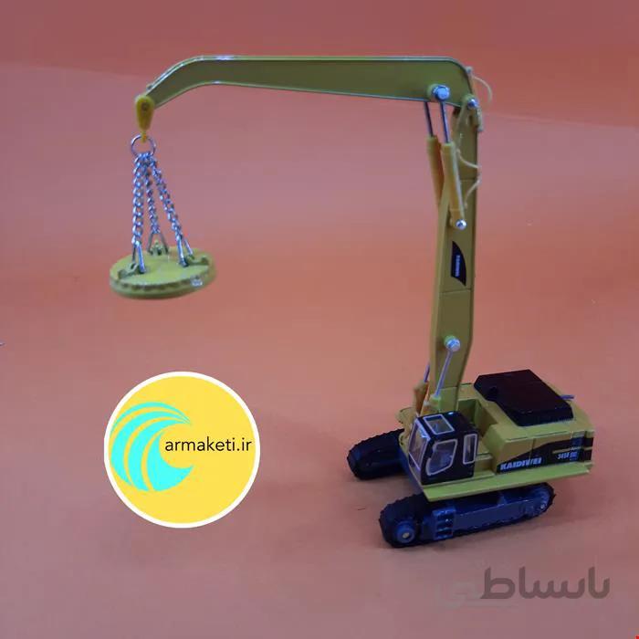 ماکت جرثقیل آهنربایی کایدویی