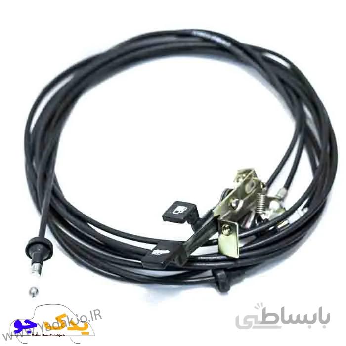 سیم رها کننده درب صندوق و باک پراید کامل