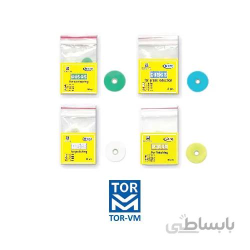 دیسک پرداخت تک رنگی مرکز دار 40عددی Tor - VM