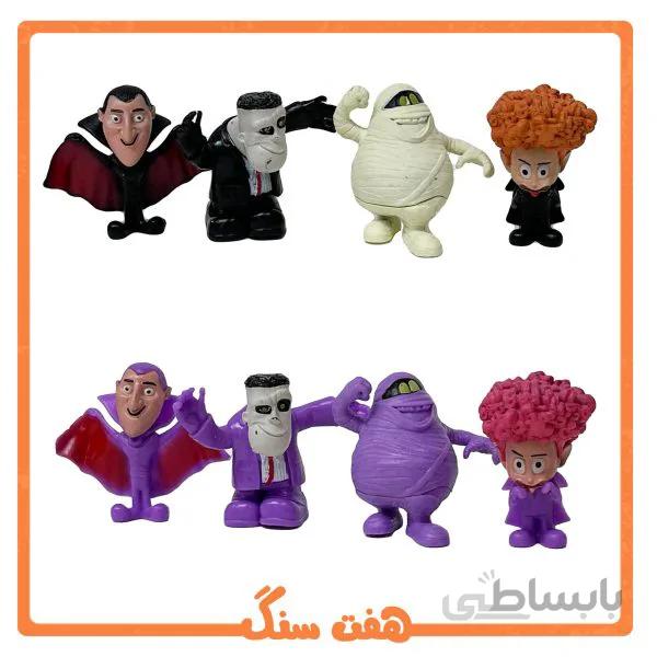 فیگور هتل ترانسیلوانیا مجموعه 8 عددی Hotel Transylvania Figure
