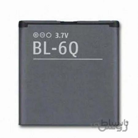 باتری موبایل نوکیا مدل BL-6Q با ظرفیت 970Mah مناسب برای گوشی موبایل نوکیا 6700 Classic