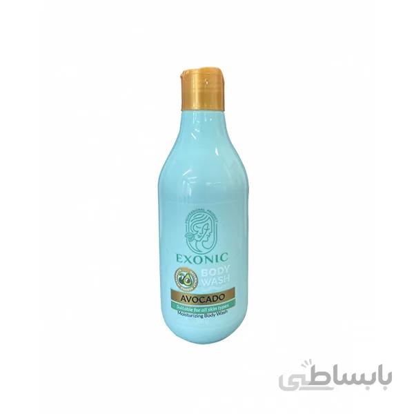 شامپو بدن کرمی عصاره آووکادو EXONIC