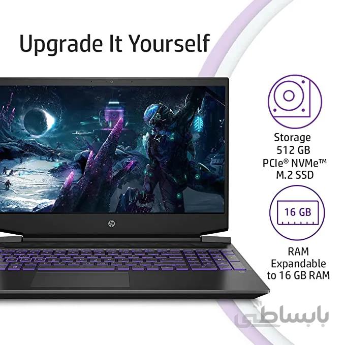 لپ تاپ گیمینگ hp pavilion 15 ا hp pavilion 15 gaming gtx 1650