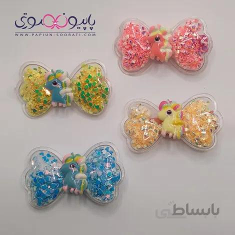گیره مو انبری مدل اسب شاخ دار