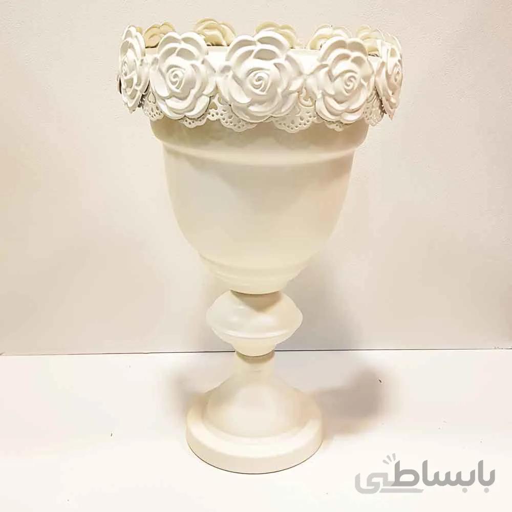 گلدان گل برجسته