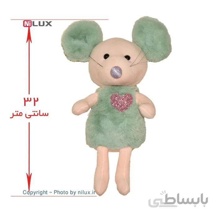 عروسک موش عاشق ارتفاع 32 سانتی متر