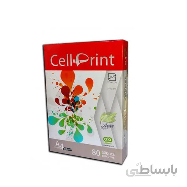 کاغذ ۸۰ گرمی CELL-PRINT A4
