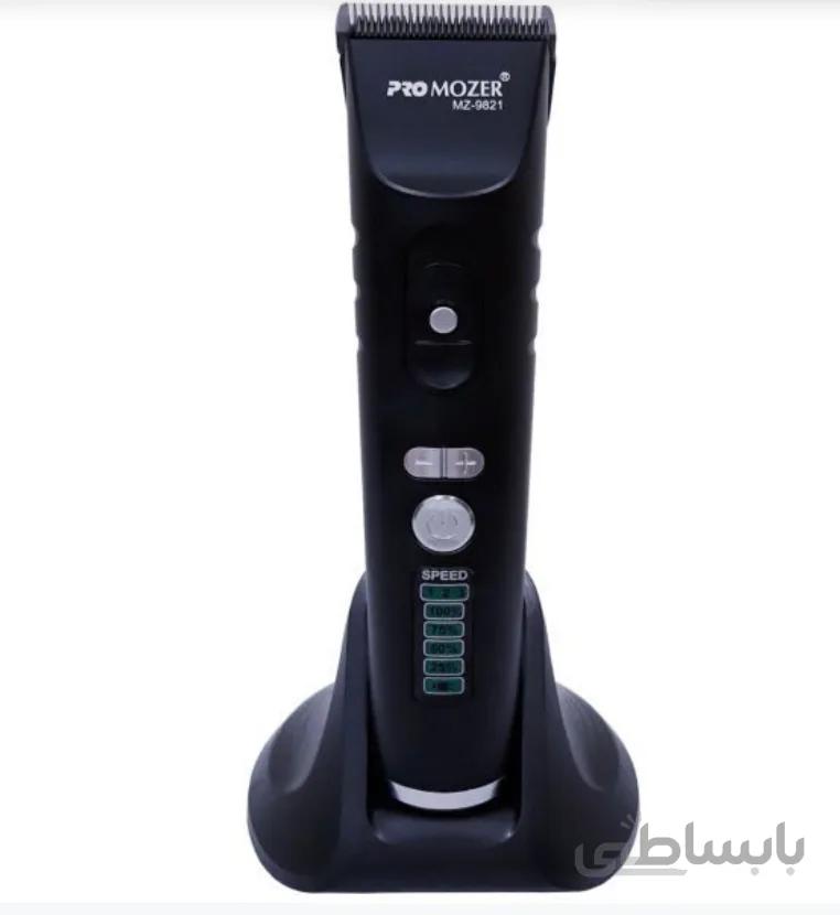 ماشین اصلاح مو سر و صورت پروموزر مدل MZ9821 ا Pro Mozer MZ 9821 Professional Hair Clipper