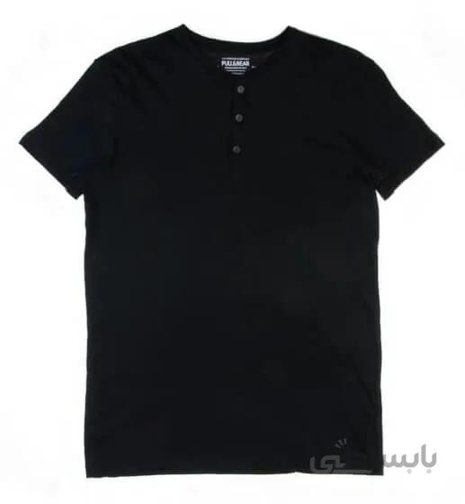 تی شرت مردانه ساده Pull&Bear کد TS1075