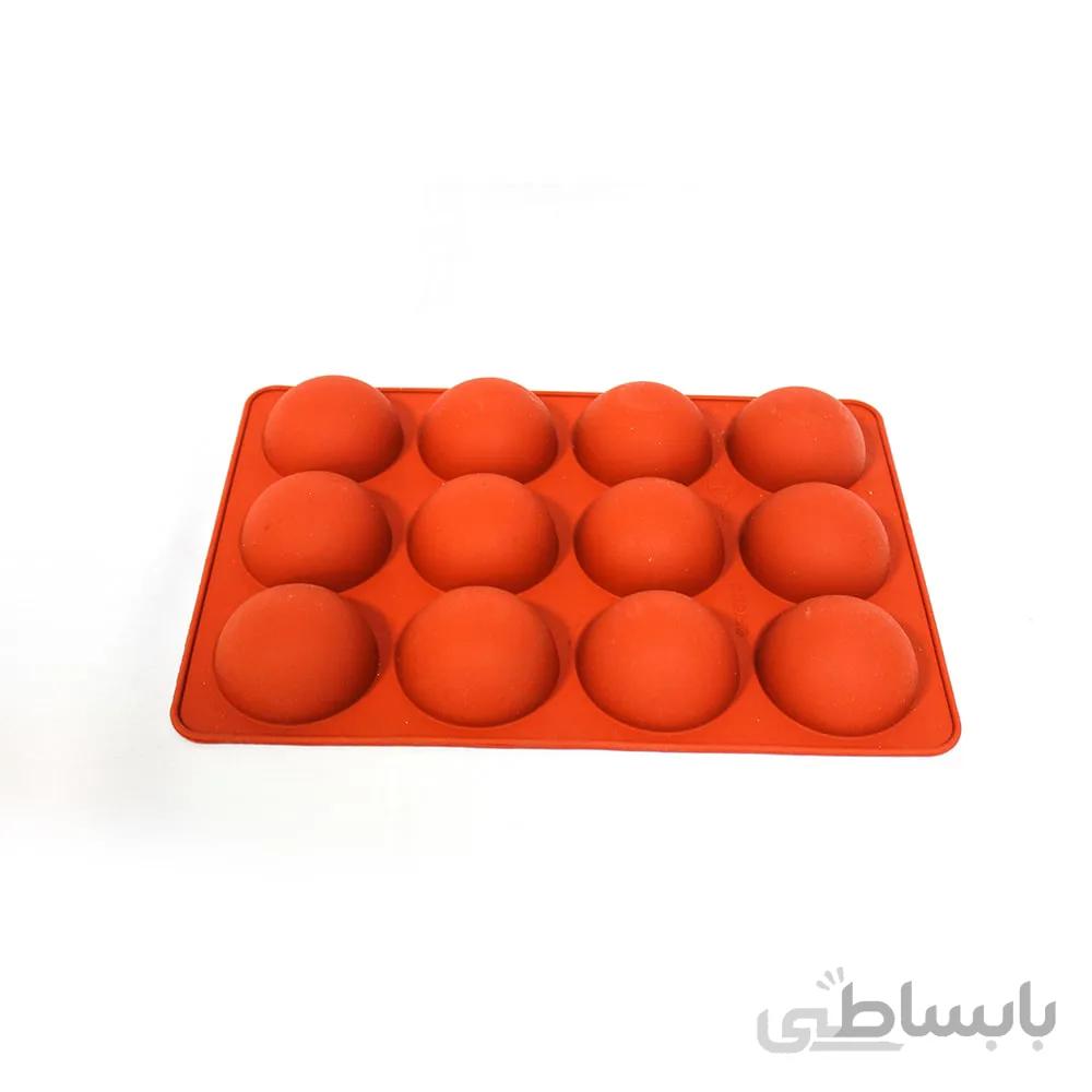 قالب سیلیکون نیمکره 12 عددی