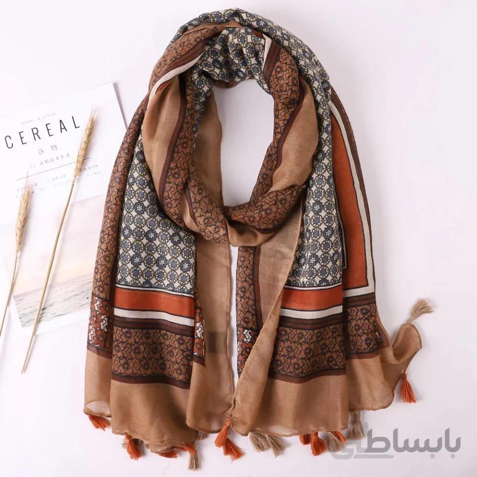 شال بوداپست brown