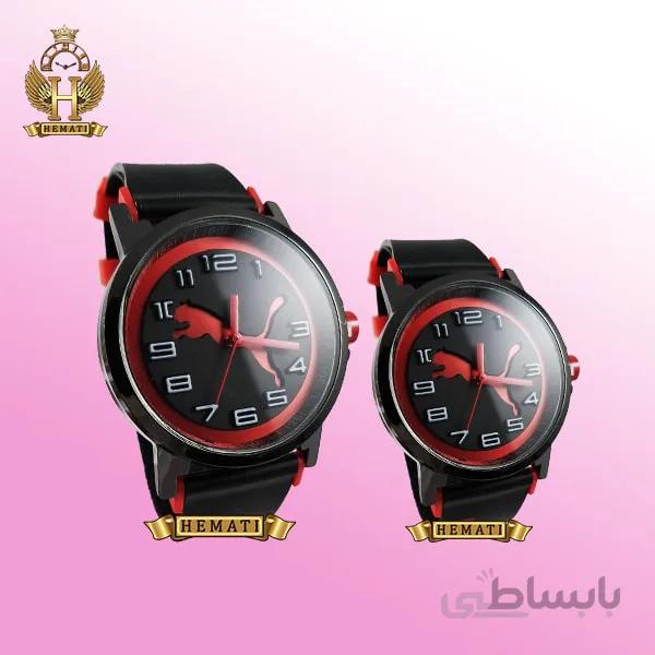 ساعت ست زنانه و مردانه پوما PUMA PM113 مشکی_قرمز