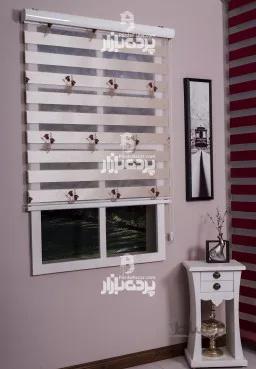 پرده زبرا مدل گلدوزی IPK 8442-Z V-02